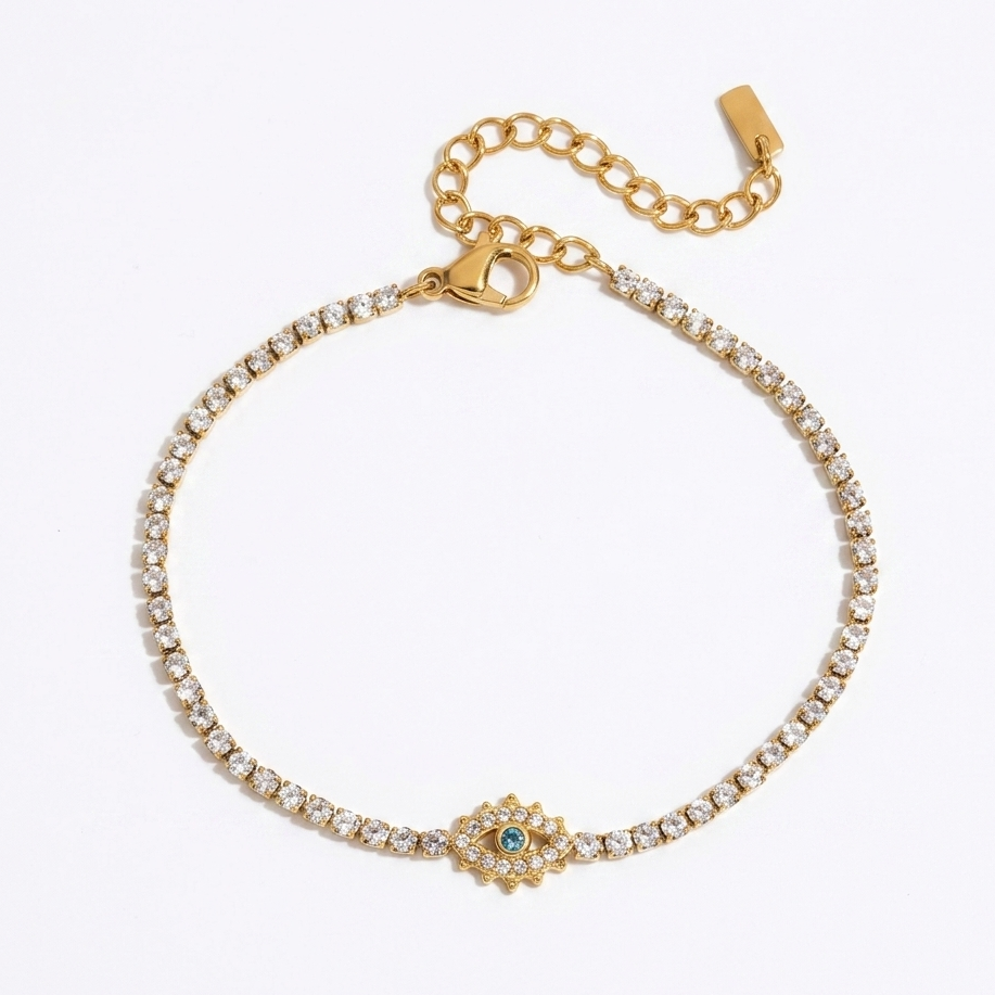 No nazar tennis bracelet