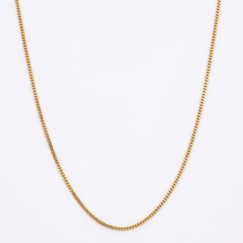Dainty gold stackable chain