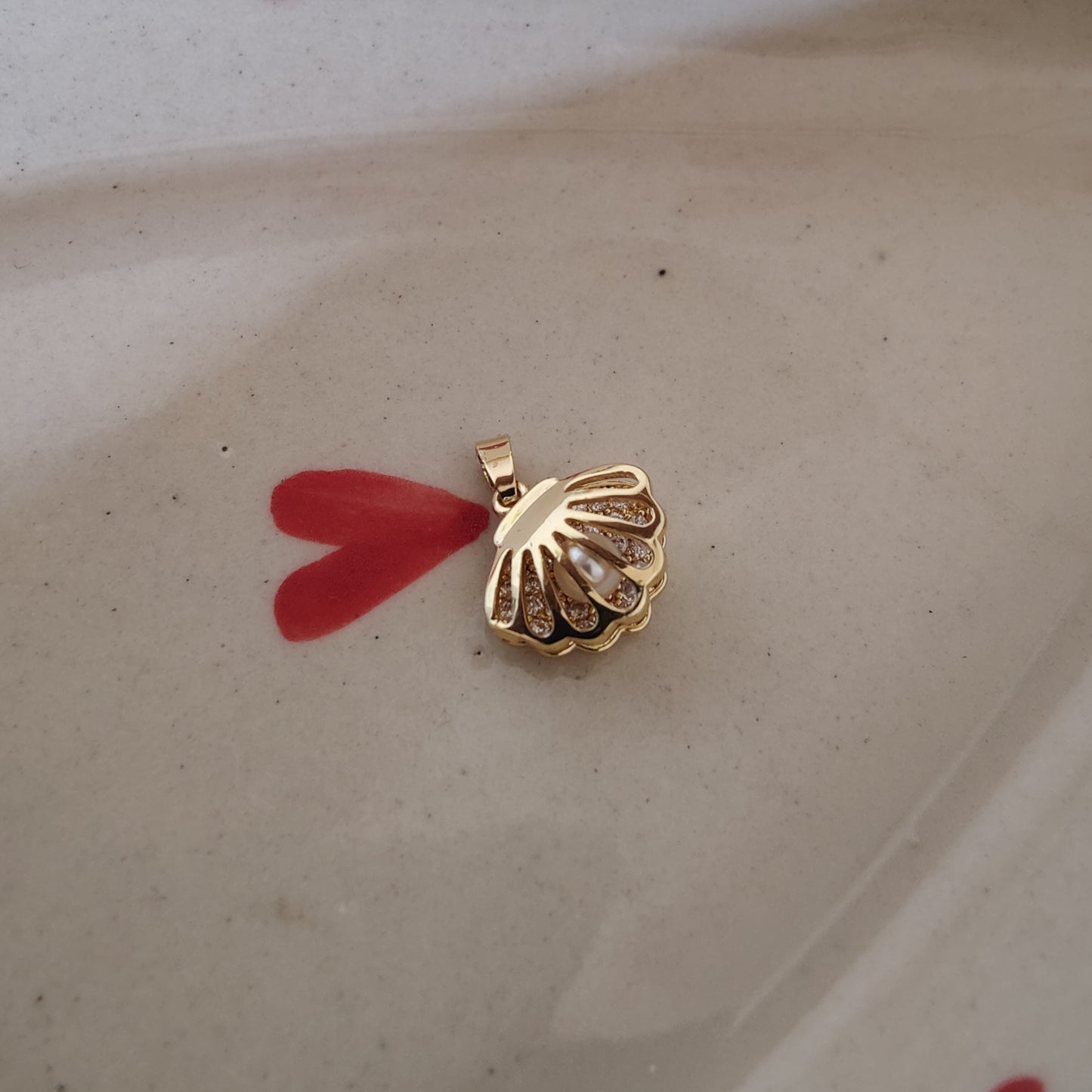 Openable shell charm
