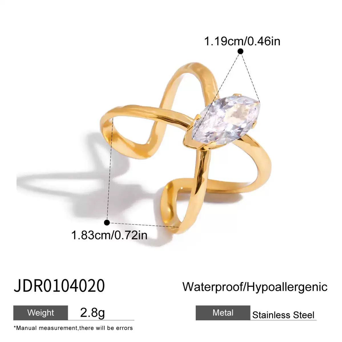 Cross-Kiss Ring