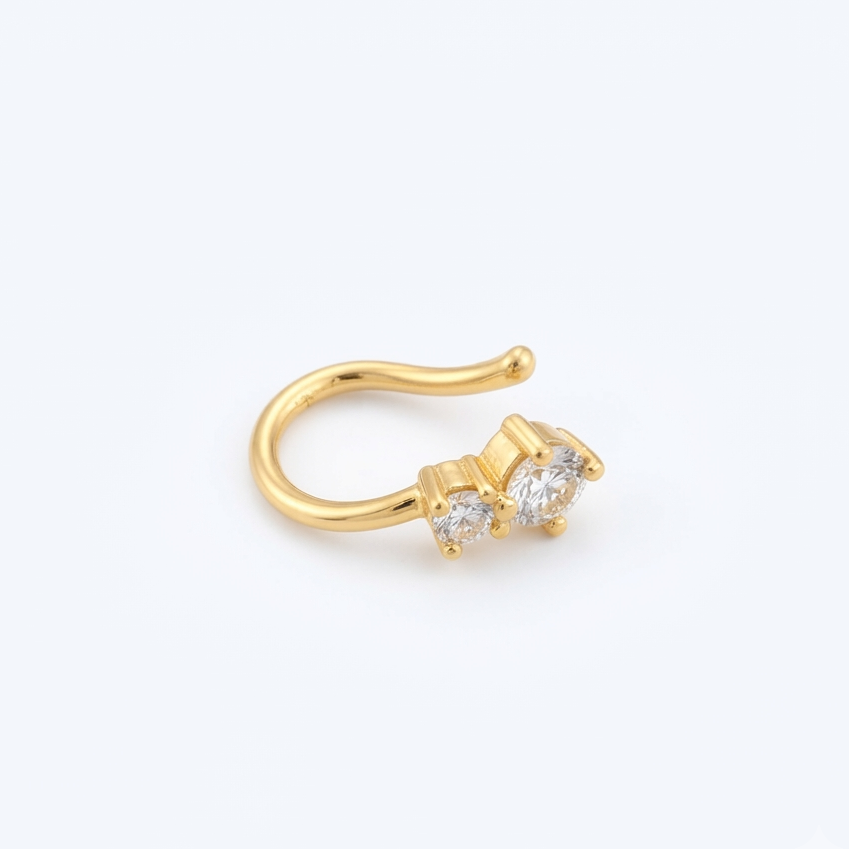 Duo clip on nose cuff