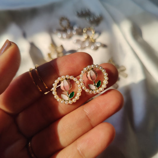 Tulip earrings