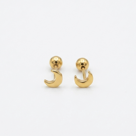 Little moon ball-back studs