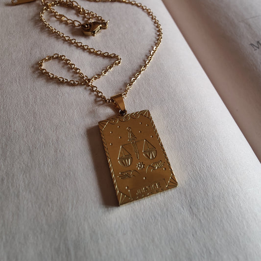 Justice neckpiece