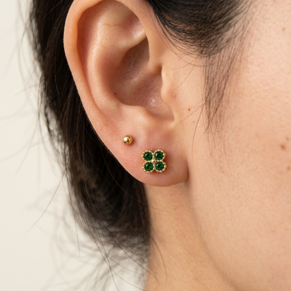 Amara ball-back studs