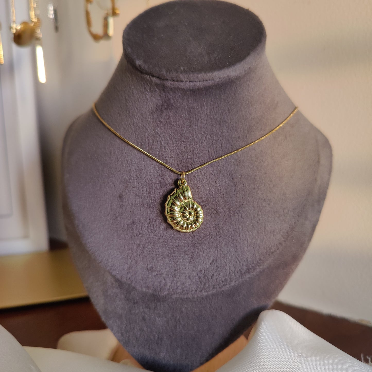 Croissant neckpiece
