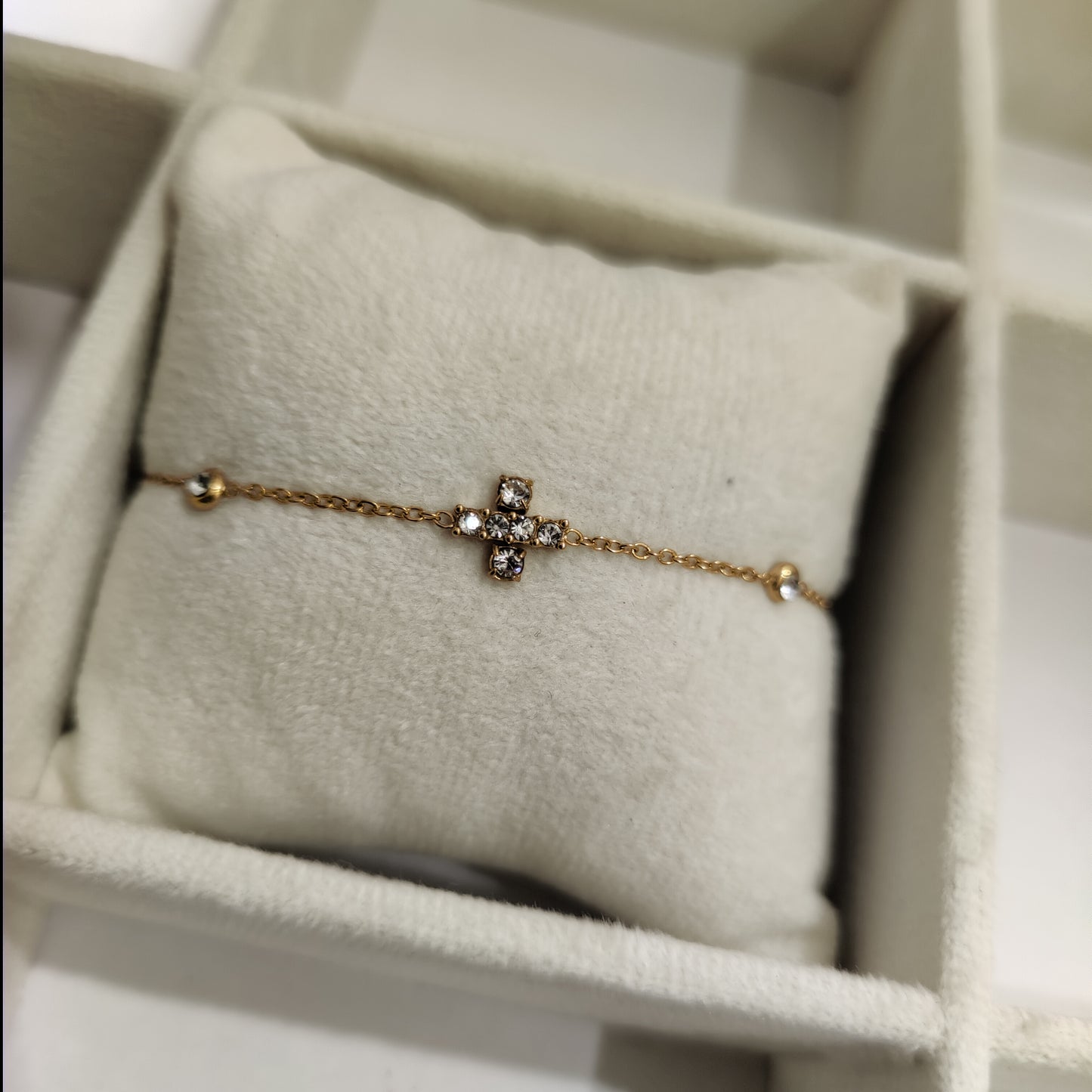 Edna cross bracelet