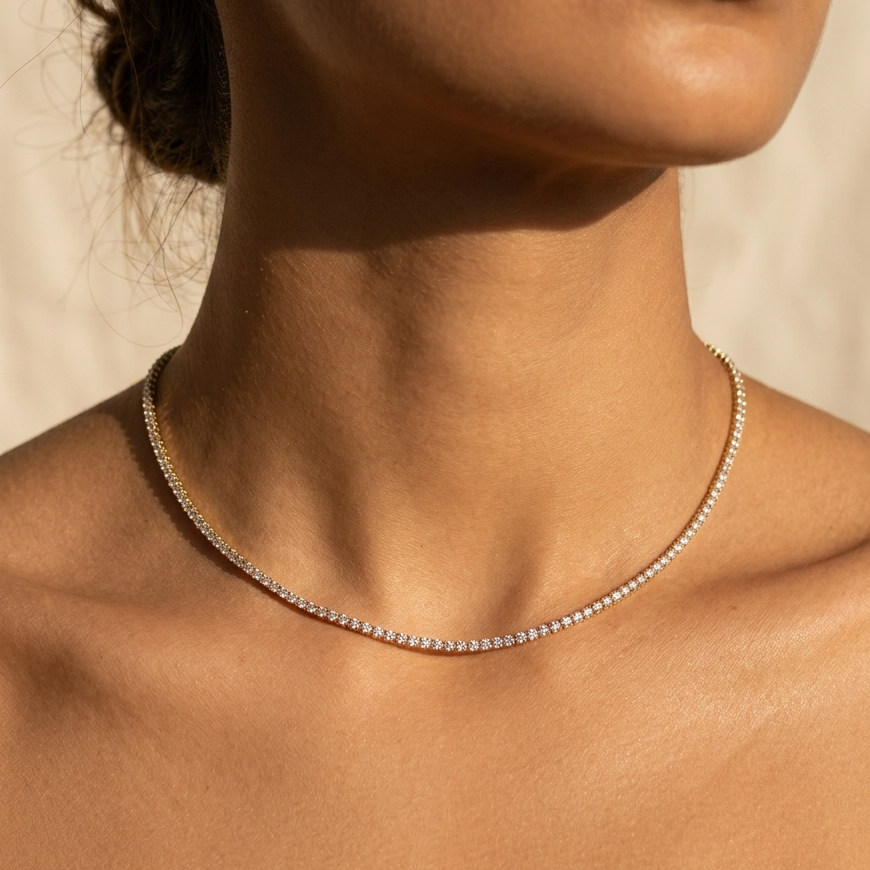 Tennis neckpiece