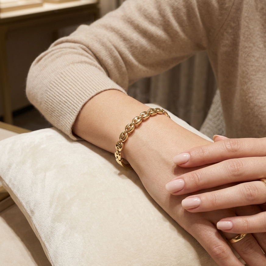 Linked cuff