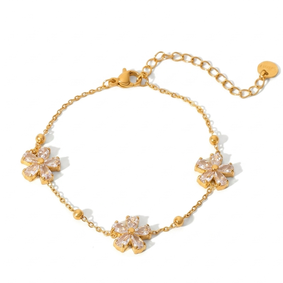 Daisy chain bracelet