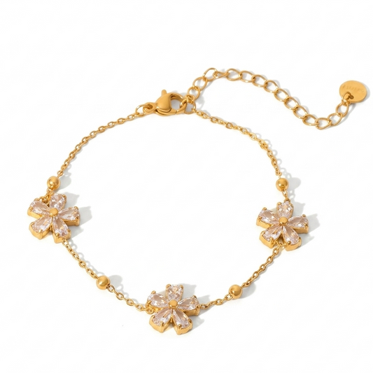 Daisy chain bracelet