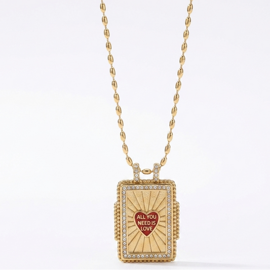 All you need is love neckpiece