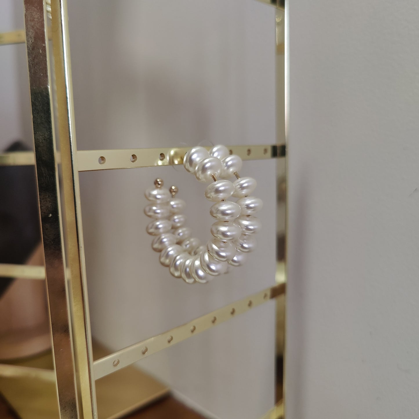 Pearl hoops