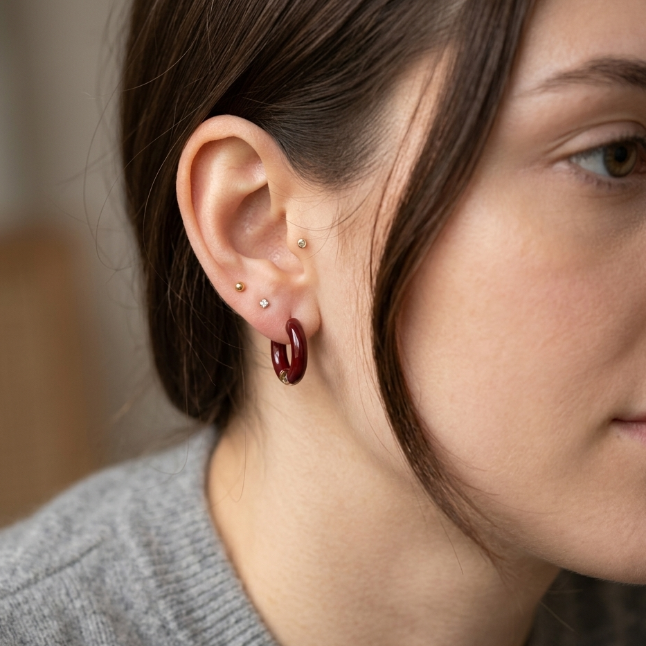 Daily essential coloured hoops