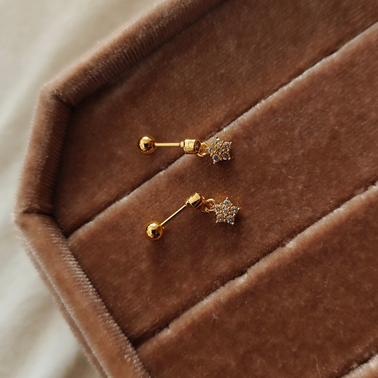 Star ball-back studs