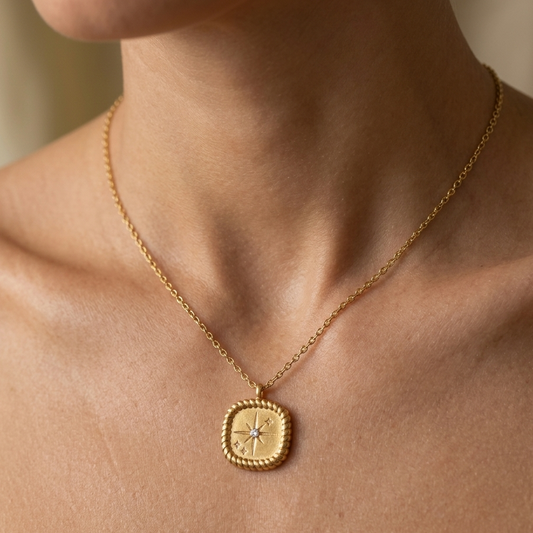 Star coin neckpiece