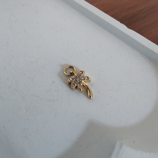 Palm tree charm
