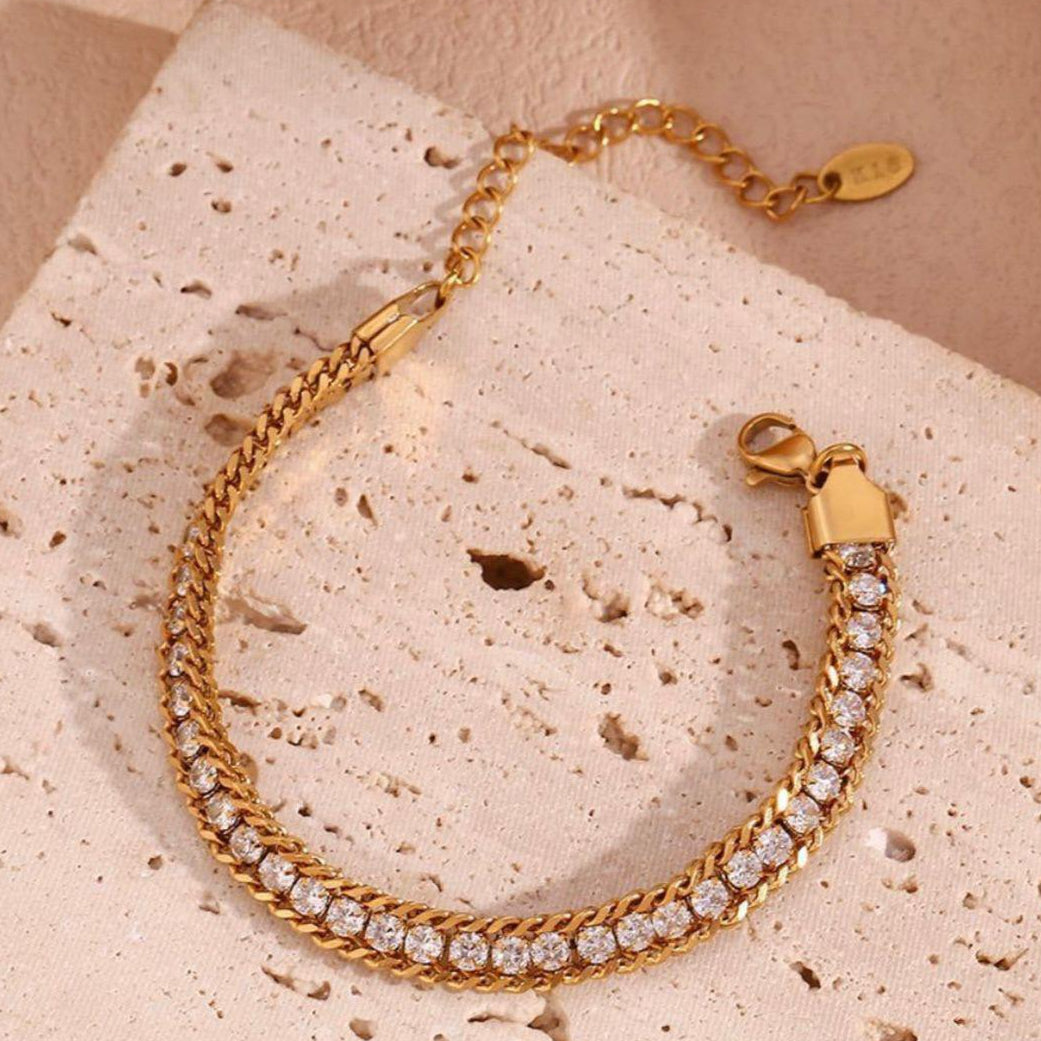 Stack attack zircon bracelet