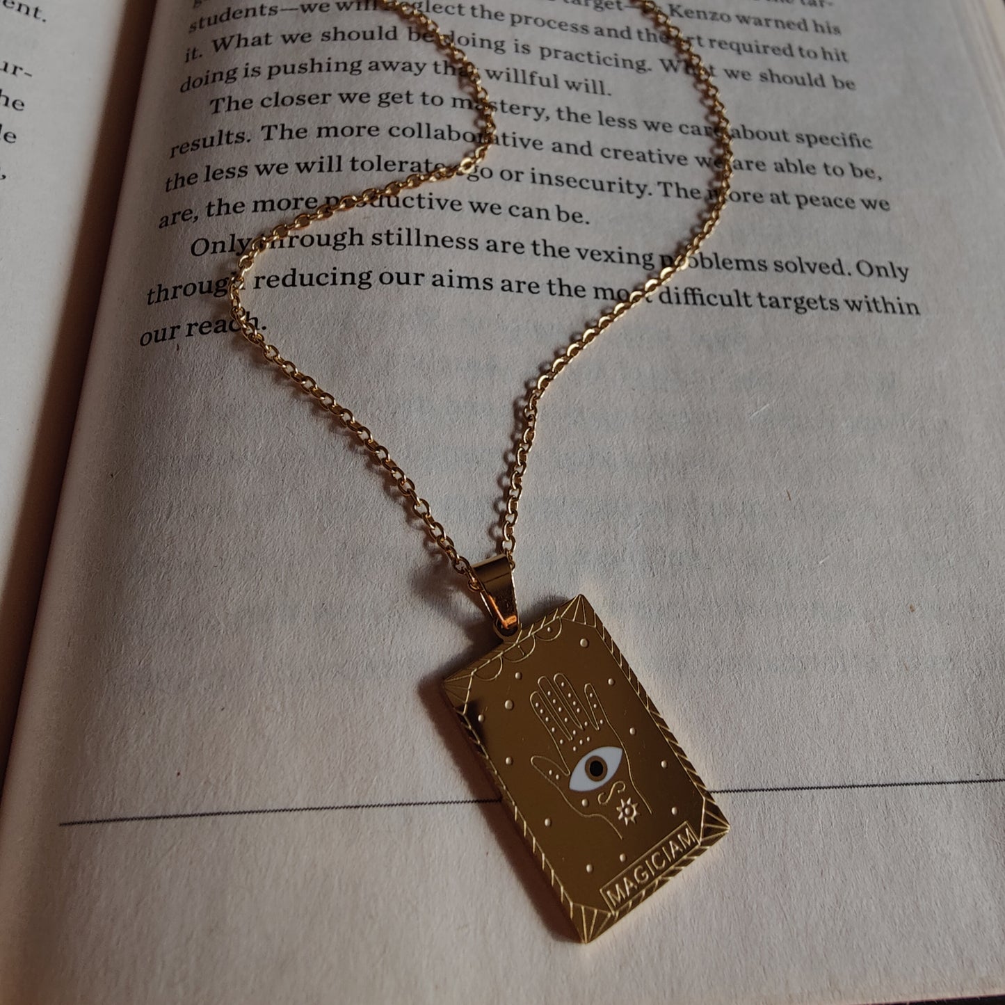 Evil eye neckpiece