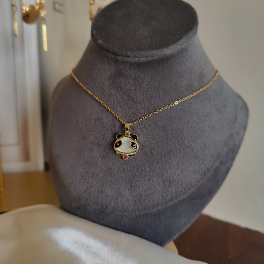 Panda neckpiece