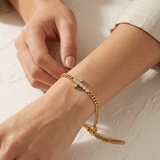 Cross bracelet