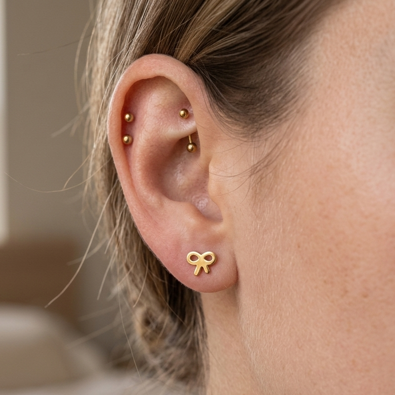 Little knot ball-back studs