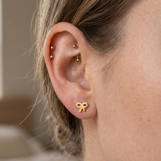 Little knot ball-back studs