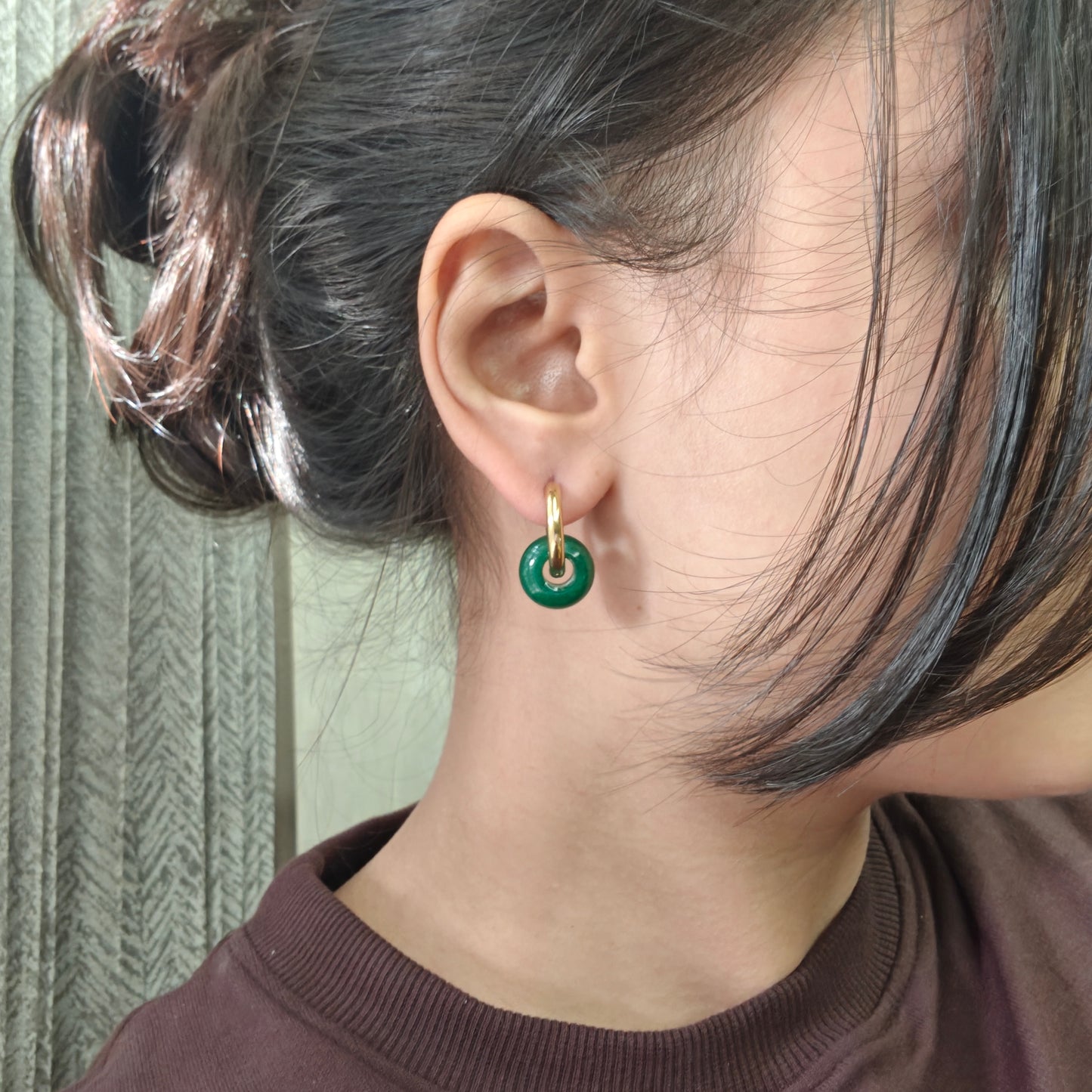 Sabrina donut hoops