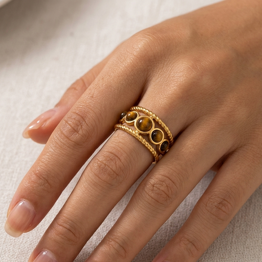 Tiger's eye Ring