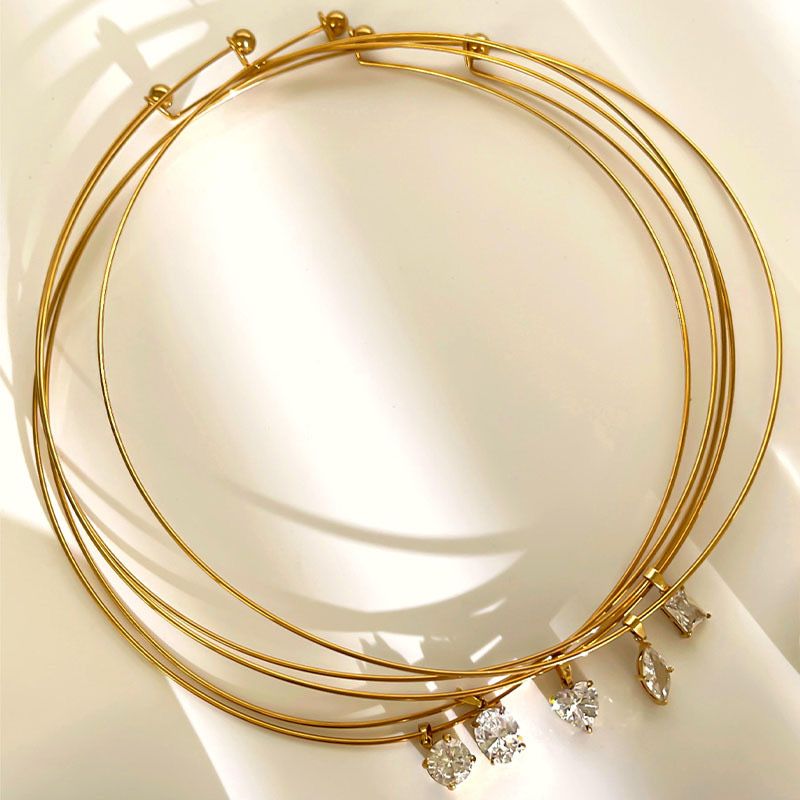 Solitaire chokers