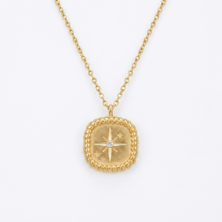 Star coin neckpiece