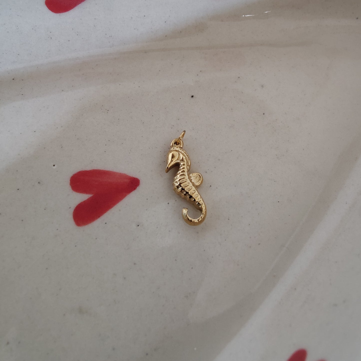 Seahorse charm