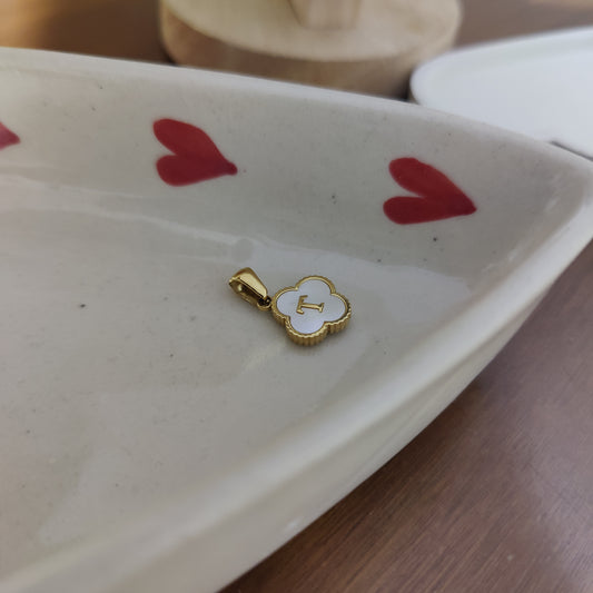 Initial T clover charm