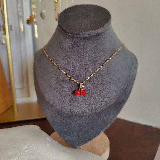Cherry neckpiece