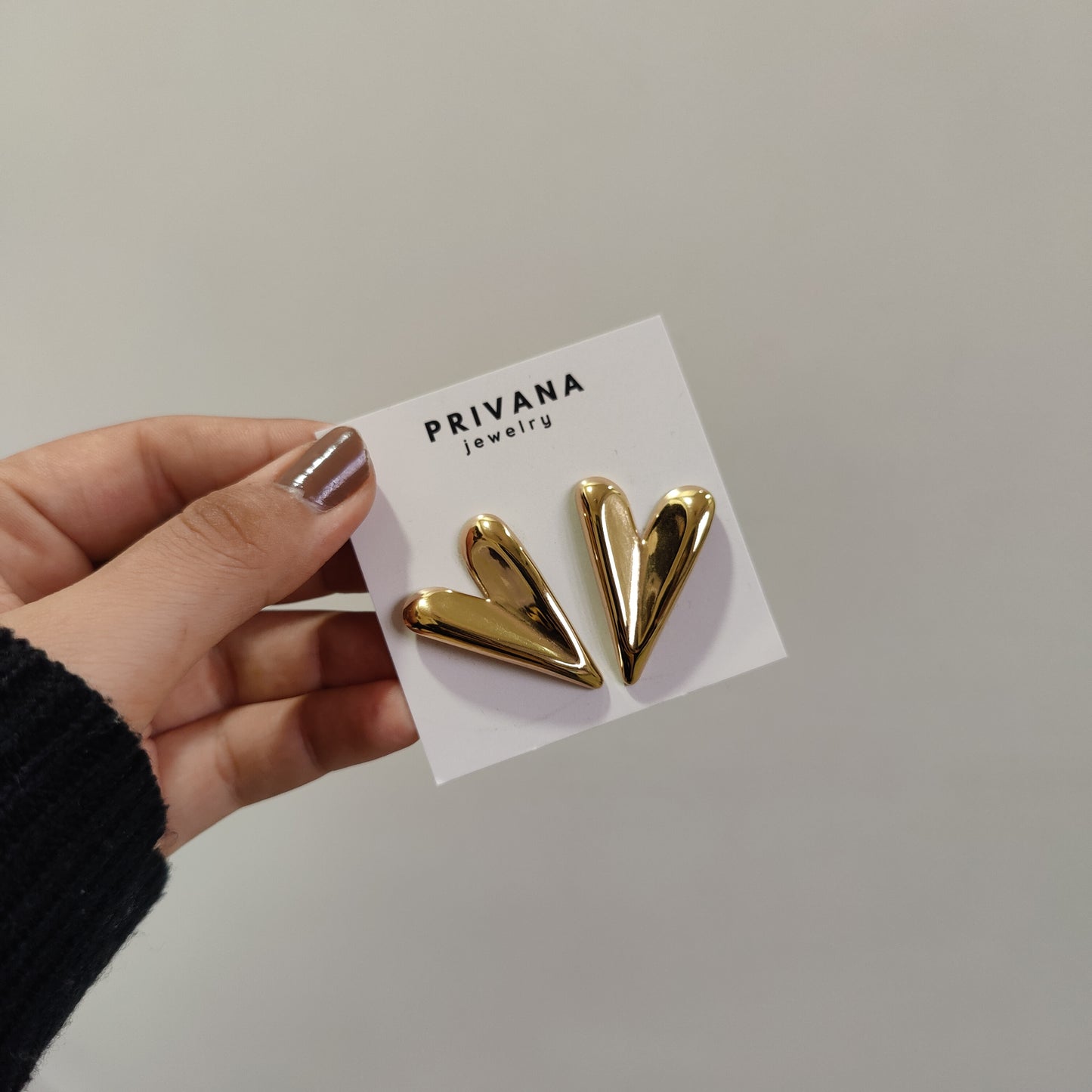 Chunky Heart Earrings