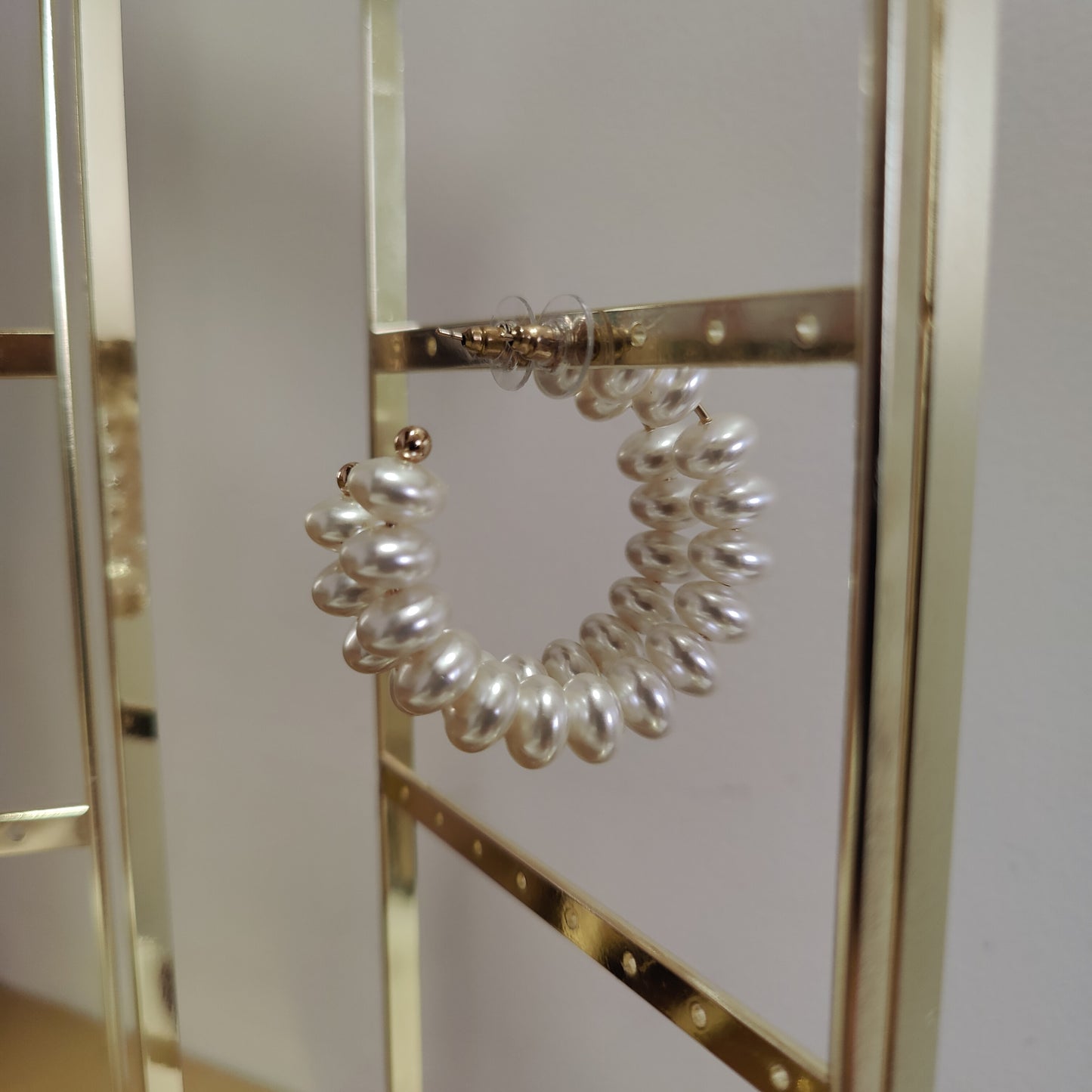 Pearl hoops