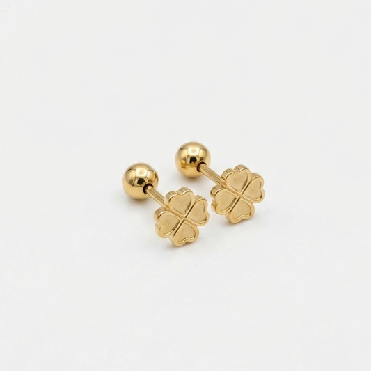 Little clover ball-back studs