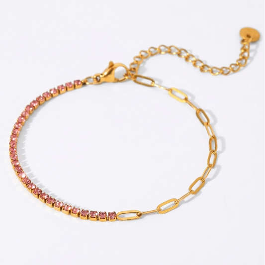 Rose split bracelet