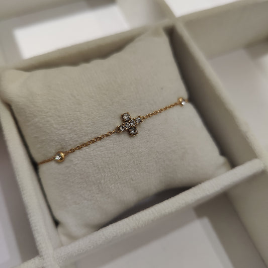 Edna cross bracelet