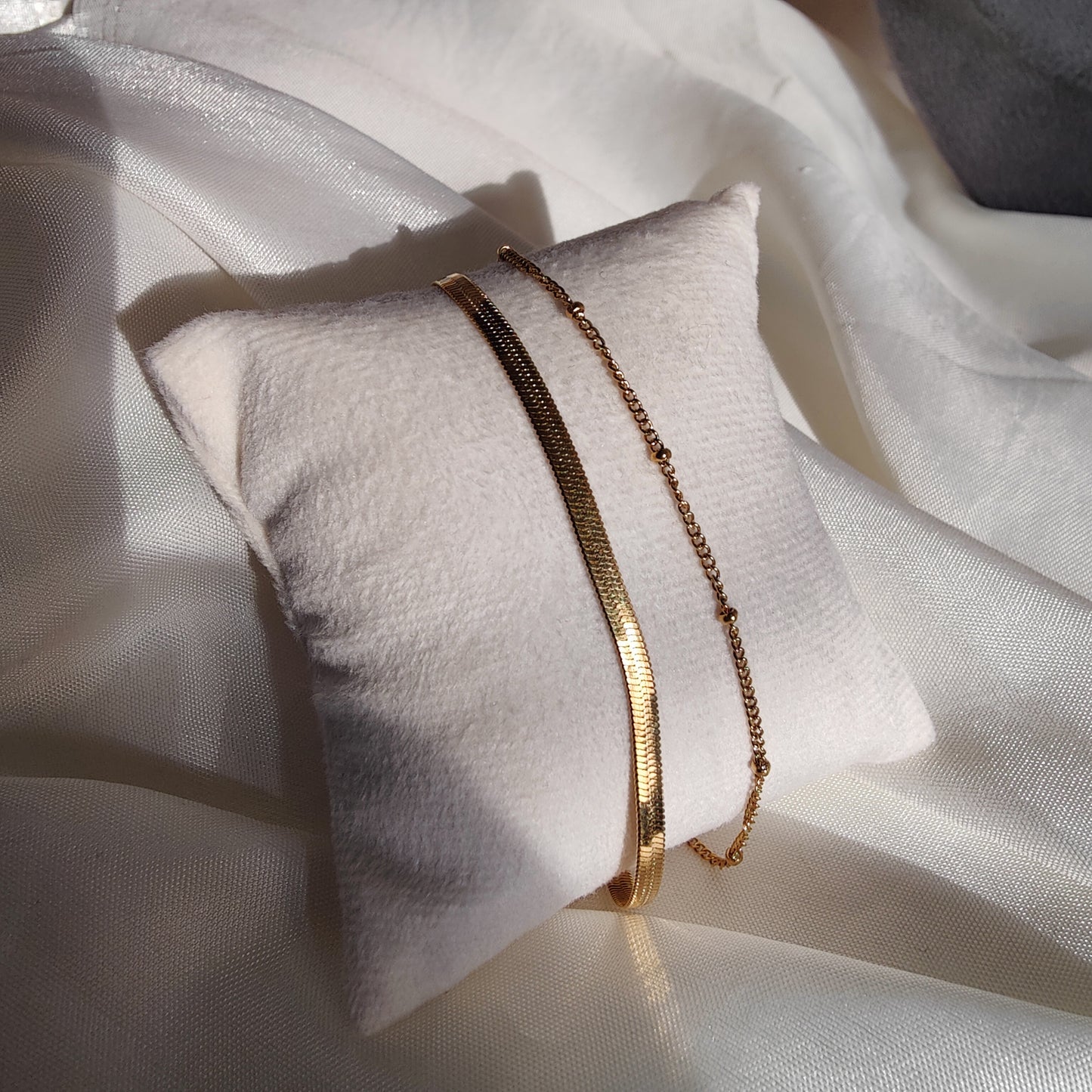 Cora layered bracelet
