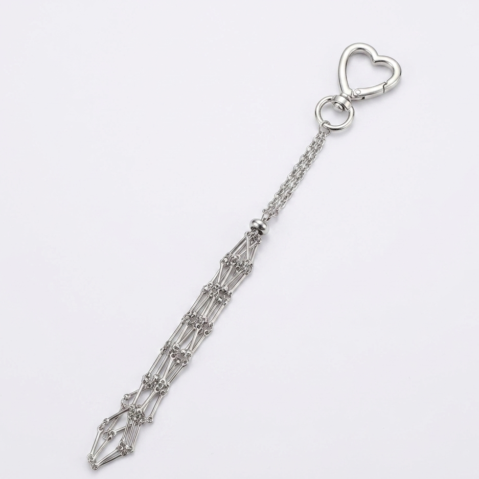 Lipstick holder bag charm