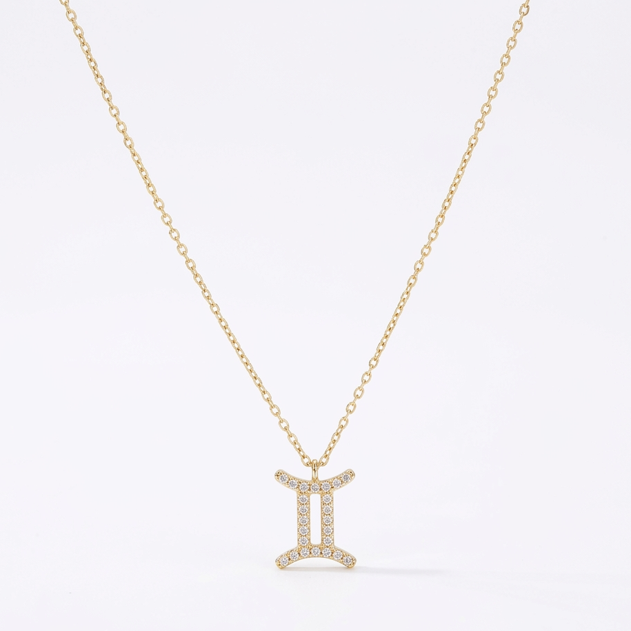 Gemini zodiac Neckpiece+Choker