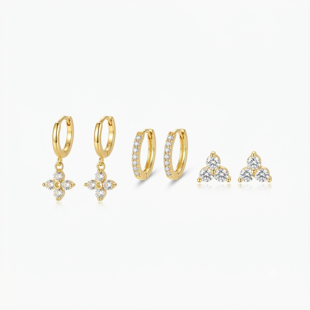 The everyday ear set (3 pairs)
