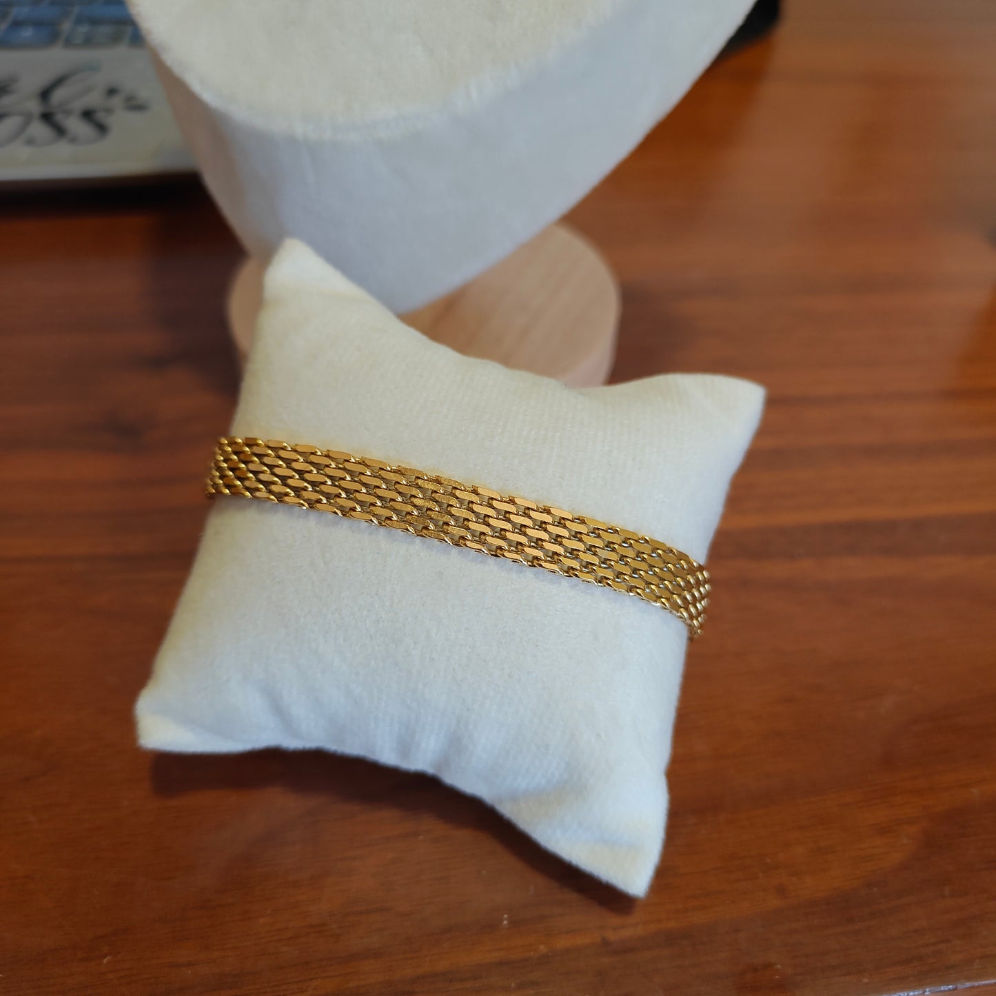 Golden belt bracelet (unisex)